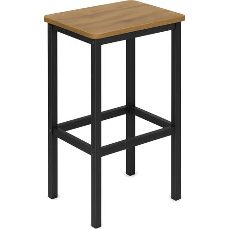 Taburete de aliso, taburete moderno para barra de cocina, BEGRYF 40x30x65