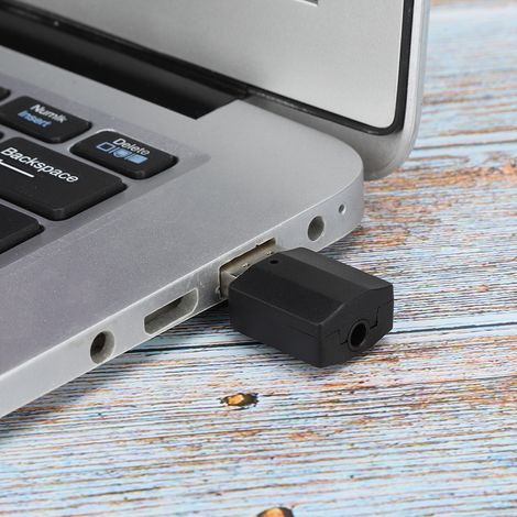 Adaptateur universel USB portable Bluetooth 5.0 émetteur-récepteur audio sans fil 2 en 1 (1/5)