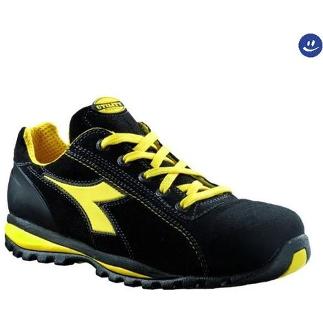 Scarpe basse scamosciate nere modello glove 43 DIADORA