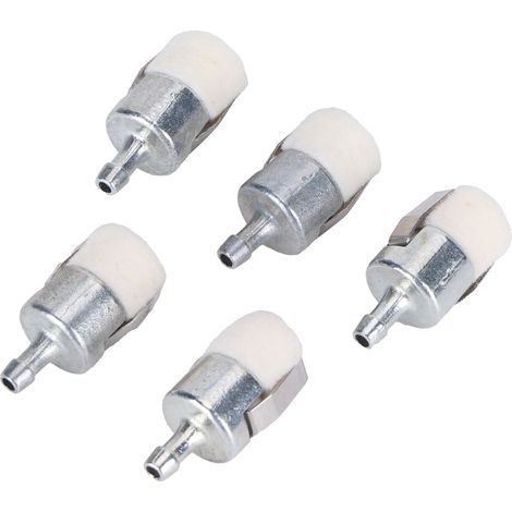 Filtre à carburant pour tronçonneuses (lot de 5) 13120519831, compatible avec Homelite/Echo/Husqvarna/Stihl Poulan (1/5)