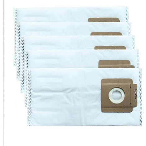 Lot de 5 sacs à poussière pour aspirateur dorsal BV3, BVL3/1, BV5 et BV5/1 - Pièces détachées et accessoires de remplacement (1/5)