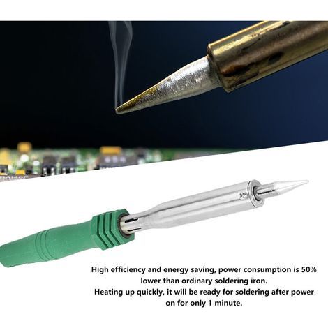 Fer à souder thermoélectrique externe haute puissance TU-505-150W (prise ronde à buse droite) norme européenne 220V (1/5)
