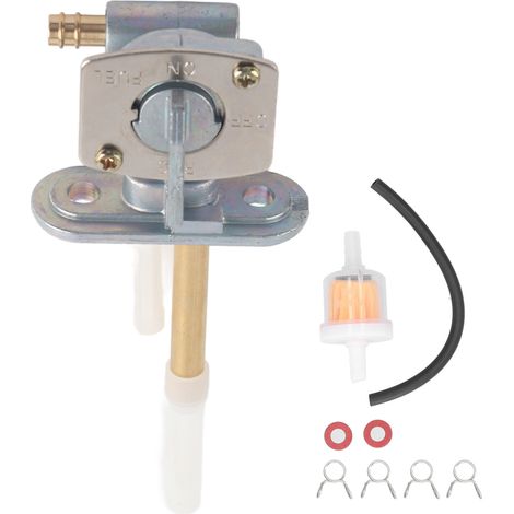Interrupteur de réservoir de carburant, remplacement du robinet de carburant en alliage d'aluminium pour Suzuki LT 80 1987‑2006 pour moto. (1/5)