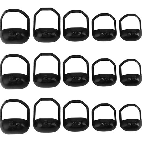 15 pièces Gabarit de Barbe 5 Tailles Guide de Forme Précise pour Taille et Style (1/5)