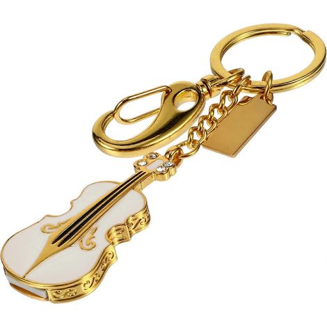 USB-stick 32GB Gitaar USB-flashdrive Sleutelhanger Muziekinstrument Sleutelring Geheugenstick Pendrive Jump Drive Cadeaus (1/5)