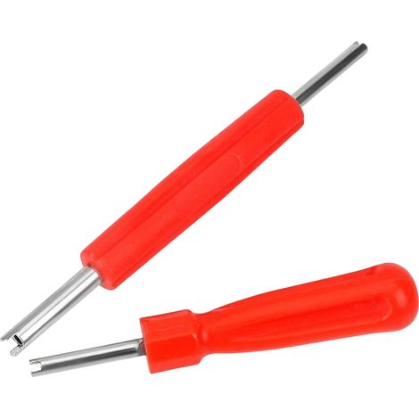 1 Pièces Extracteurs de Noyau de Valve à Double tête,1 Pièces Extracteurs de Noyau de Valve à Unique tête,Outil de démontage de Valve de Pneu,pour Voiture, Moto (1/5)