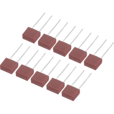 Fusibles Montage DIP à Soufflage Lent, T5A 5A 250V Rouge 30Pcs (1/5)