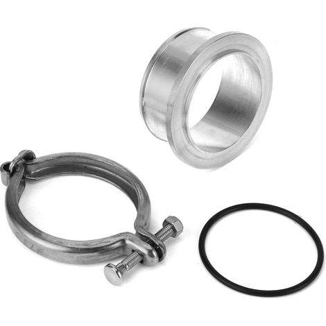 V-Band-Halterung für Holset HX35, HX35W und HX40W Turbolader – Stahlklemme, Hochleistungs-Ersatzteil, kompatibel mit Kompressorsystemen (1/5)