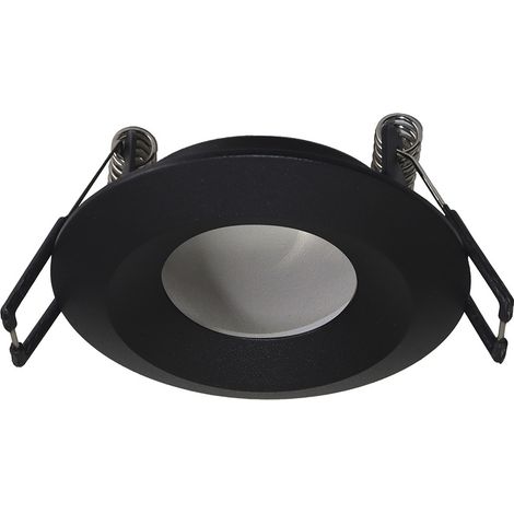 Empotrable Redondo Negro 65mm 1xGU10 PAR11 (1/2)