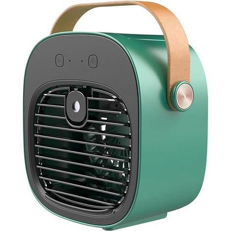 Alternativa al condizionatore portatile,Ventilatore portatile con batteria da 4000 mAh,3 velocità del vento,128 ml (1/5)