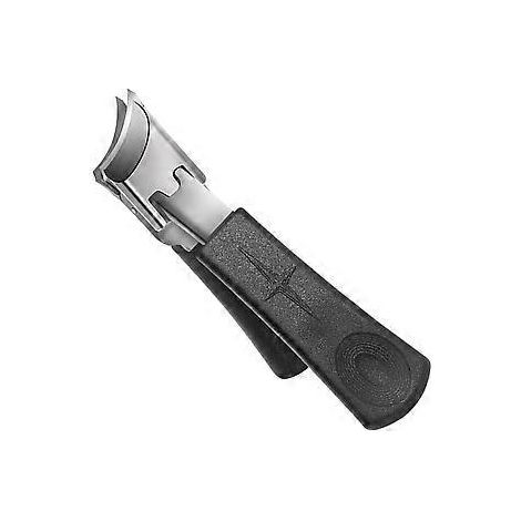 Coupe-ongles biseauté anti-éclaboussures à large ouverture, outil de coupe d'ongles portable et robuste, pour une utilisation à domicile et en voyage (noir)
