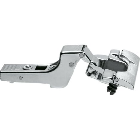 Charnière 110° pour porte en applique - BLUM - INSERTA - Encastrée - Sans BLUMOTION - Nickelé