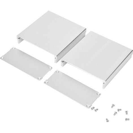 Dissipateur thermique en aluminium de type divisé, adapté aux boîtiers électroniques DIY, dimensions 40x97x100mm, adapté aux cartes de circuits imprimés de contrôleur GPRS. (1/5)