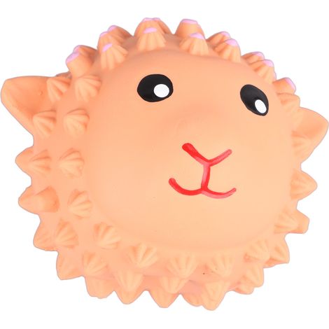 Balle à mâcher interactive en latex sans danger pour animaux de compagnie (taille moyenne) pour chiens et chats. (1/5)