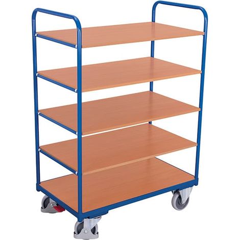 VARIOfit Etagenwagen hoch 1.000 x 600 mm 5 Böden (1/2)