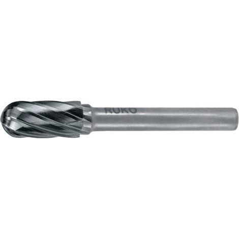 RUKO Fraise carbure monobloc WRC Ø 6 mm Longueur tête 18 mm Queue Ø 6 mm Denture Alu - 116020A