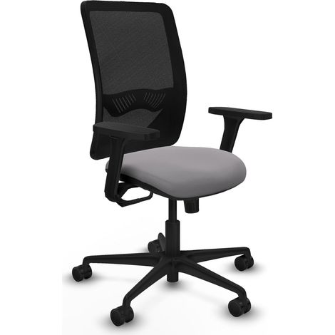 Silla de oficina piqueras y crespo Zulema negro reposabrazos ajustables (1/2)