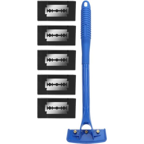 Rasoir pliable pour homme pour le dos, rasoir corporel sûr, outil d'épilation du dos en plastique (1/5)