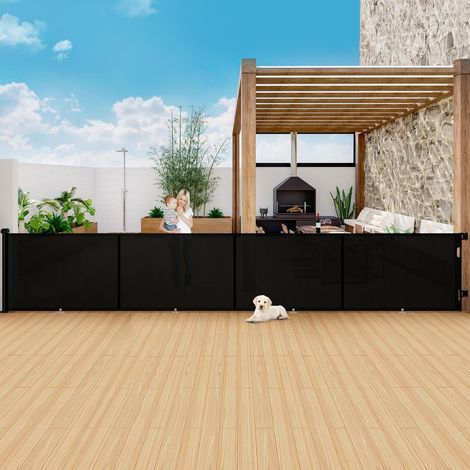 5M Retractable Safety Barrier for Stairs, Corridors and Doors, Indoor and Outdoor Use