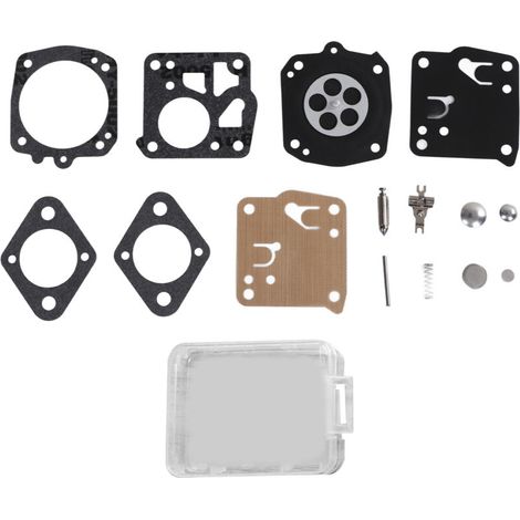 Kit di riparazione del diaframma della guarnizione del carburatore per motosega Tillotson RK 23HS - Set di sostituzione del tampone di carta e della guarnizione del carburatore -Crezuo