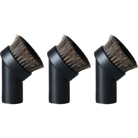 Set di 3 spazzole rotonde per aspirapolvere, 60 mm (1/4)