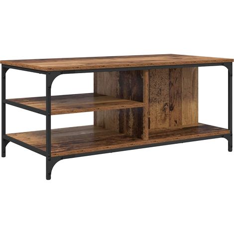 Mesa de Café Madera Vieja 100 x 50 x 45 cm Madera contrachapada vidaXL
