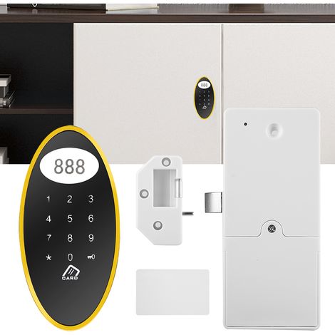 Serrure Électronique Sécurisée pour Sauna avec Code, RFID et Écran Tactile (1/5)