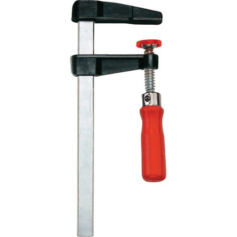 Vite a pressione con ganastra LM Lunghezza 150mm Larghezza 50mm Manico in legno 15x5mm