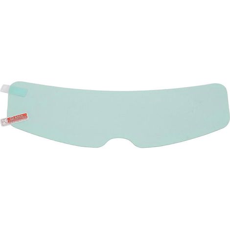 Visière de casque de moto de 24,5 cm, film antibuée, imperméable, transparente, universelle, revêtement nano-protecteur, auto-adhésive