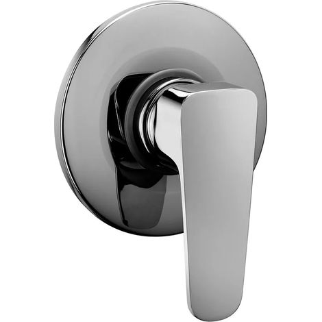 Miscelatore doccia incasso Paffoni Sly in ottone cromo (1/2)