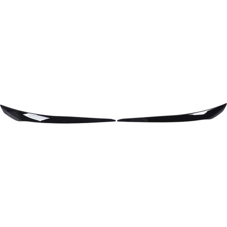 Scheinwerferblenden aus glänzend schwarzem ABS – 2er-Pack für BMW 3er E92/E93 LCI 2010–2014 (1/5)