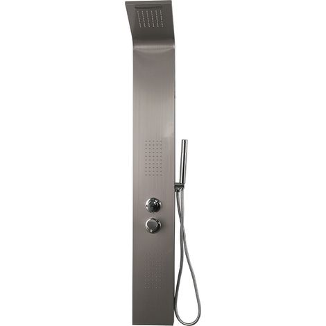 Colonna doccia pannello idromassaggio effetto cascata YH8125 RIO - Satinato (1/5)