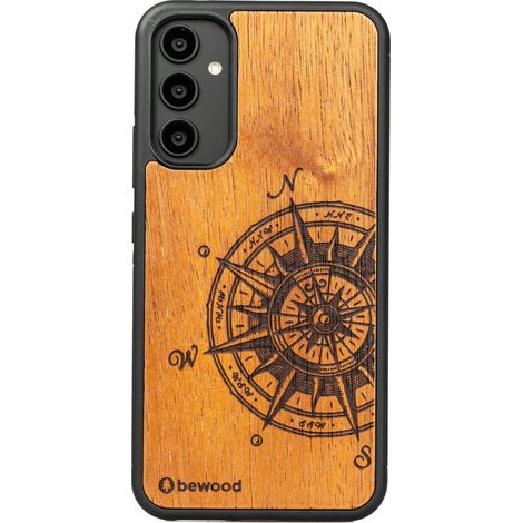 Bewood Holzhülle für Samsung Galaxy A54 5G TRAVELER MERBAU (1/4)