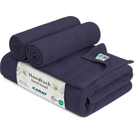 Handtuch Bay Sanft, saugstark und vielseitig nutzbar Blau 30 x 30 cm