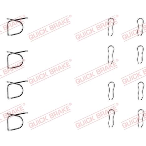 Kit d'accessoires, plaquette de frein à disque Quick Brake 109-0939 CITROËN