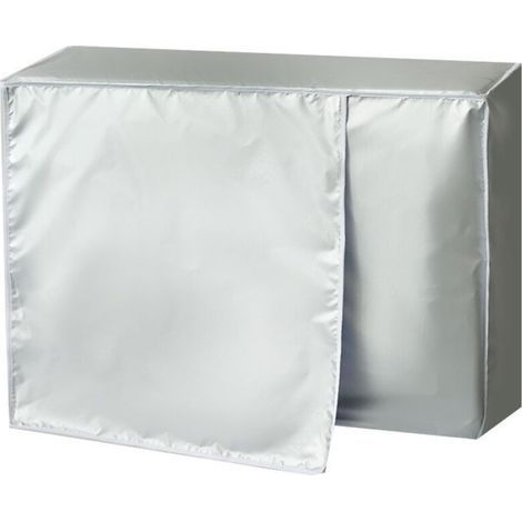 Housses de Climatiseur pour I'hiver Cache Climatiseur Exterieur, Étanche à la Poussière et à la Neige,Protection Contre la Pluie et le Soleil,En Tissu Oxford,pour Unité Externe (75x26x57cm) (1/5)