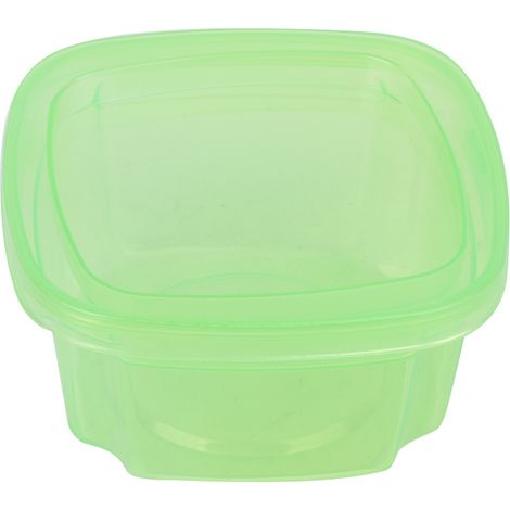 5-teilige tragbare Babynahrungsaufbewahrungsbox, Mini-Profi-Babysnackbox, PP, Grün (1/5)