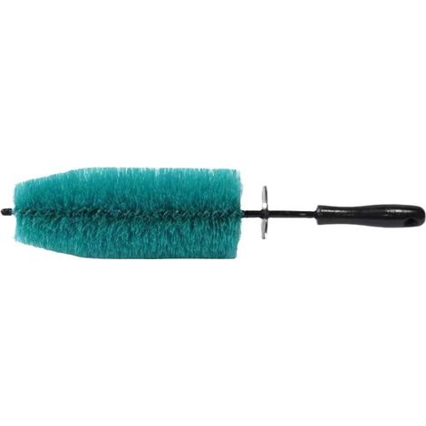 Premium Wheel Brush, Large, Tire Cleaning, Gap Dirt, 360° Usable, Car Wash Goods, Storage Bag Included (1/4)