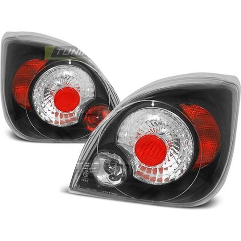 Paire de feux arriere Ford Fiesta MK4 / MK5 95-02 noir-27335884 (1/2)