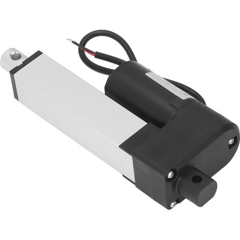 Linearantrieb 800 N, 24 V DC, motorisierte Hubstange, Ø 8 mm Bohrung, 100 mm Hub, Stiftantrieb, für verstellbares Bett (1/5)