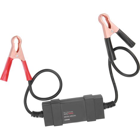 Testeur de batterie auto 6V-18V noir, analyseur de charge et démarrage, diagnostic système de démarrage pour toutes batteries 12V voiture (1/5)