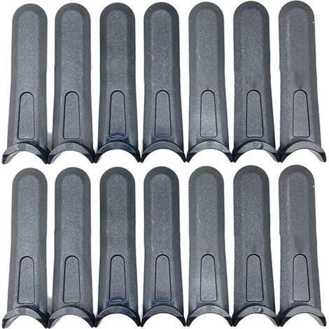 Lot de 50 lames de coupe en plastique pour tondeuse à gazon, lames de rechange en plastique pour tondeuses à gazon Hover Vac/Micro Lite/Minimo/Mow n Vac (1/5)