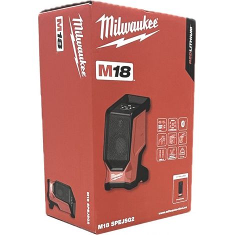 Milwaukee M18 SPEJSG2-0 Akku-Baustellenlautsprecher"-"182391930