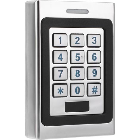 Clavier de contrôle d'accès IP67 étanche à l'eau et à la poussière, ouverture par carte à mot de passe, clavier d'entrée sans clé 125 kHz