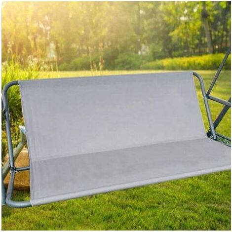 Housse Pour Balancelle - Tissu Oxford 600D Impermeable - Pour Terrasse Balcon Jardin - 115 x 50 x 50 cm Gris (1/4)