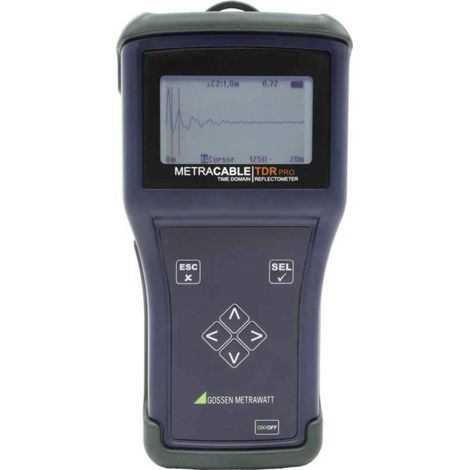 Gossen Metrawatt METRACABLE TDR PRO tester de cables