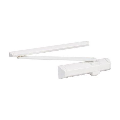 Ferme-porte TS 90 H Force 3-4 bras à glissière - Dormakaba - Blanc