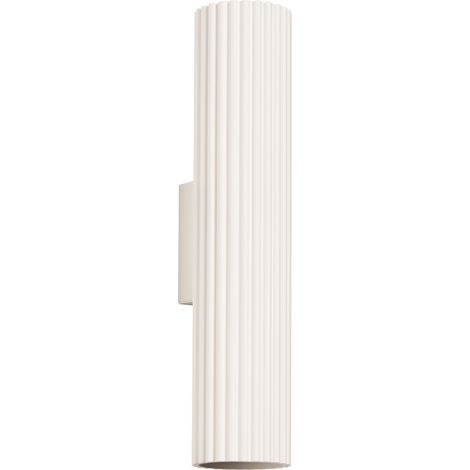 Lámpara de pared Karbon beige aluminio 2xGU10  6.5cm Sollux (1/5)