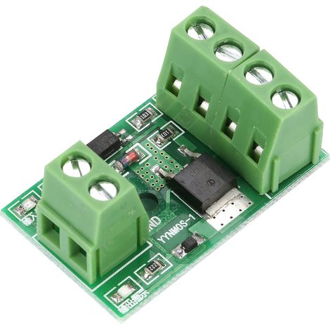 Module de commande de transistors MOS FET haute puissance, carte de contrôle PWM 3-20 V à 3,7-27 V CC, 10 A