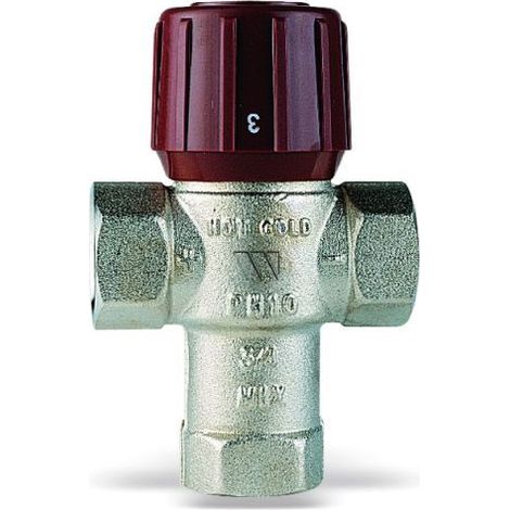 WATTS - VALVOLA MISCELATRICE TERMOSTATICA 3/4" F 61C-AQUAMIX 6110C34